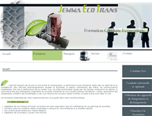 Tablet Screenshot of jemma-eco-trans.fr